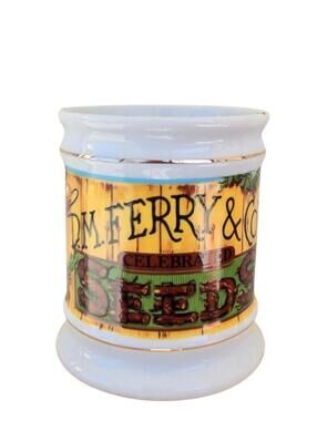 Vintage D.M. Ferry & Co. Porcelain Mug, The Corner Store Collection Danbury Mint